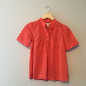 Orange Banana Republic blouse